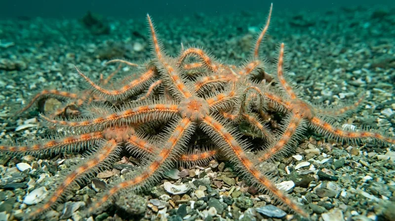 Brittle stars (Ophiotrichidae)