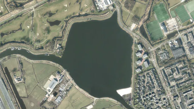 Luchtfoto van Abcoudermeer