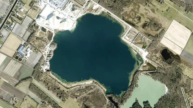 Luchtfoto van Achterste Plas