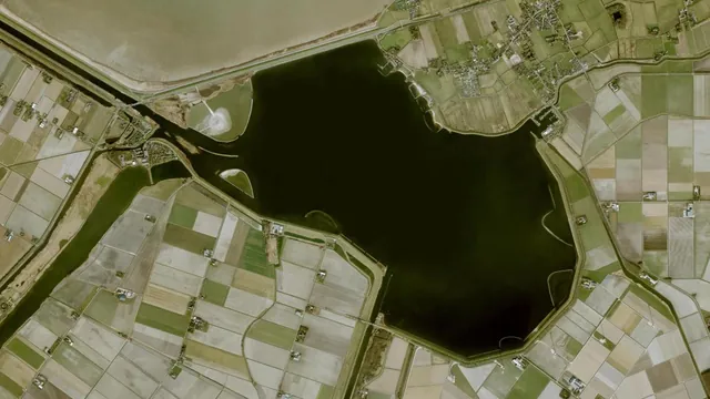 Luchtfoto van Amstelmeer