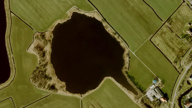 Luchtfoto van Anewiel