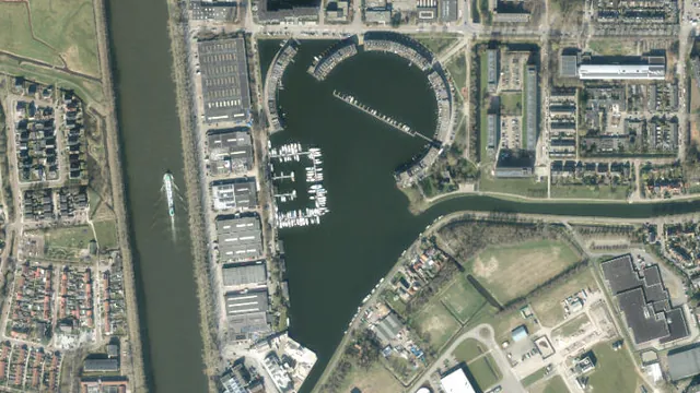 Luchtfoto van Aqua Marin