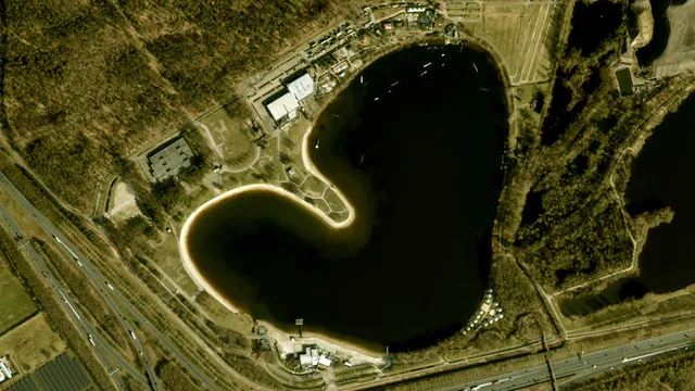 Luchtfoto van Aquabest