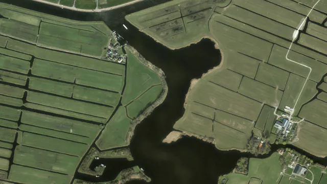 Luchtfoto van Balgerij