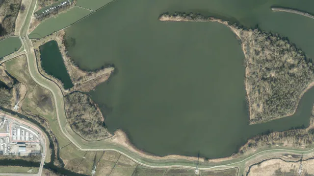 Luchtfoto van Ballasthaven