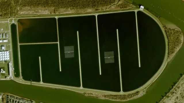 Aerial view of Beerenplaat