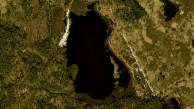 Luchtfoto van Belversven