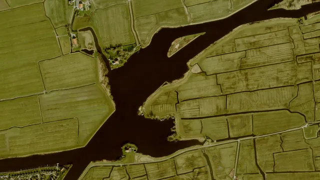 Luchtfoto van Biggemeer