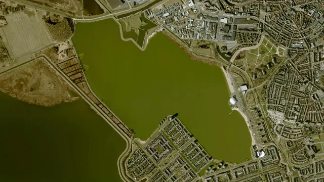 Aerial view of Binnenschelde