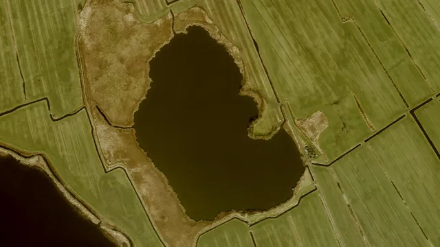 Luchtfoto van Bokkewiel