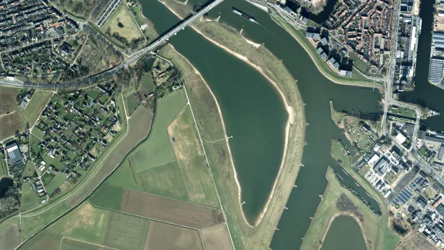 Luchtfoto van Bolwerksplas