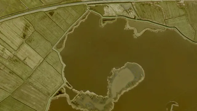 Luchtfoto van Bombrekken