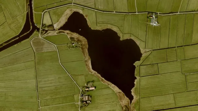 Luchtfoto van Botmeer