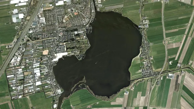 Luchtfoto van Braassemermeer