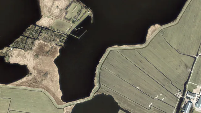 Luchtfoto van Buiten-Crommenije