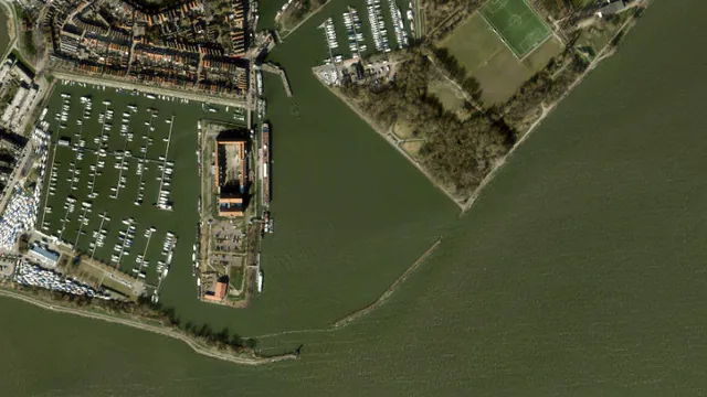 Luchtfoto van Buitenhaven