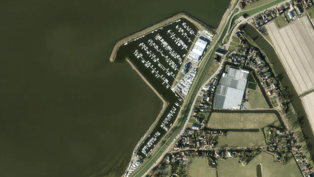 Luchtfoto van Buurtjeshaven