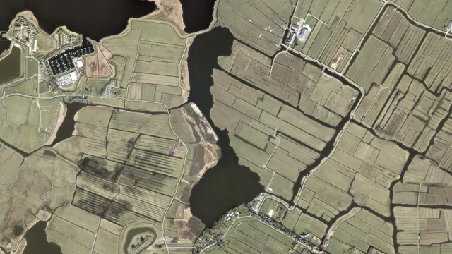 Luchtfoto van Crommenije