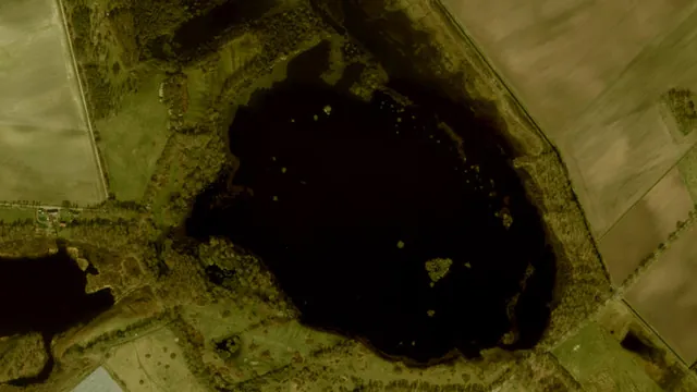 Luchtfoto van De Banen