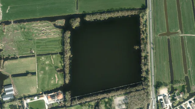 Luchtfoto van De Eend