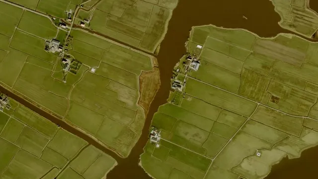 Luchtfoto van De Grons