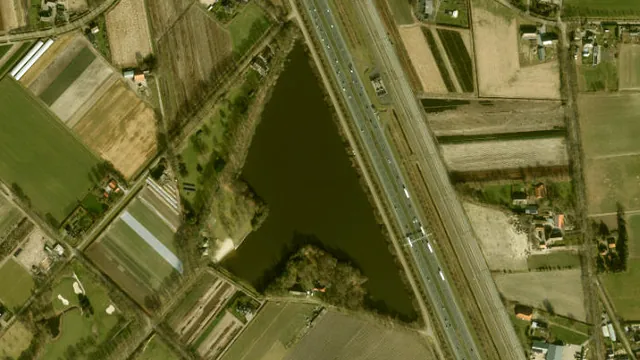 Luchtfoto van De Kuil