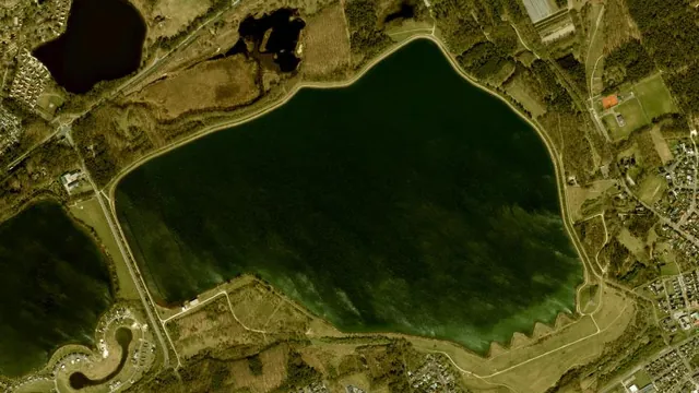 Aerial view of De Lange Vlieter