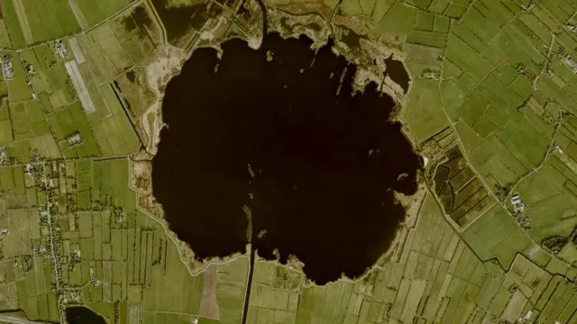 Luchtfoto van De Leijen