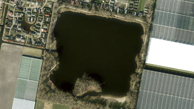 Luchtfoto van De Leijen