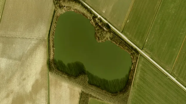 Luchtfoto van De Omloop