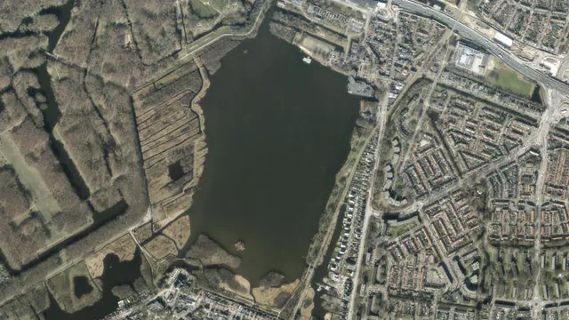 Luchtfoto van De Poel