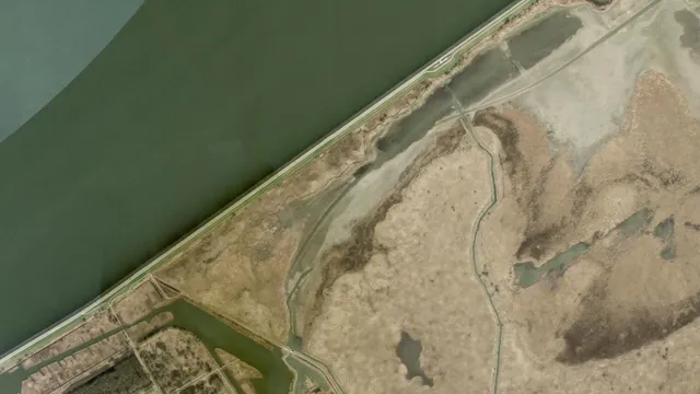 Luchtfoto van De Vinger