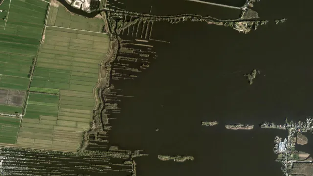 Aerial view of Derde Plas
