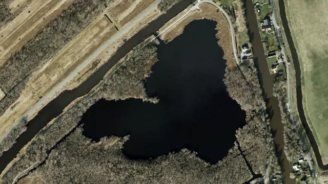 Luchtfoto van Diepe Wiede