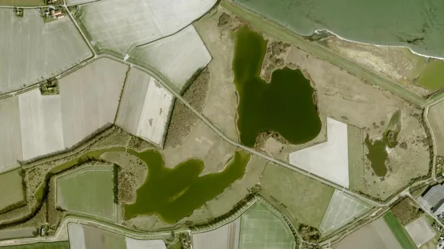 Luchtfoto van Dijkwater