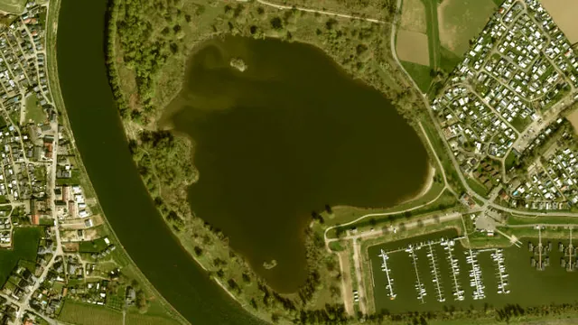 Luchtfoto van Dilkensplas