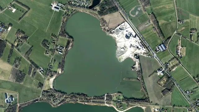 Luchtfoto van Domelaar