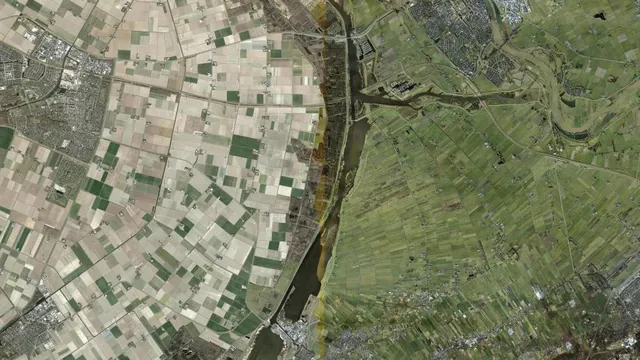 Luchtfoto van Drontermeer
