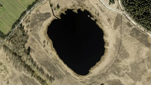 Luchtfoto van Duursma's Dobbe