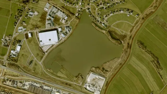 Luchtfoto van Eesermeer