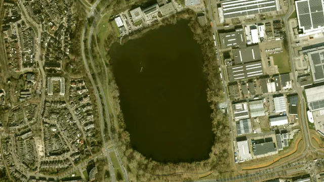 Luchtfoto van Emerput