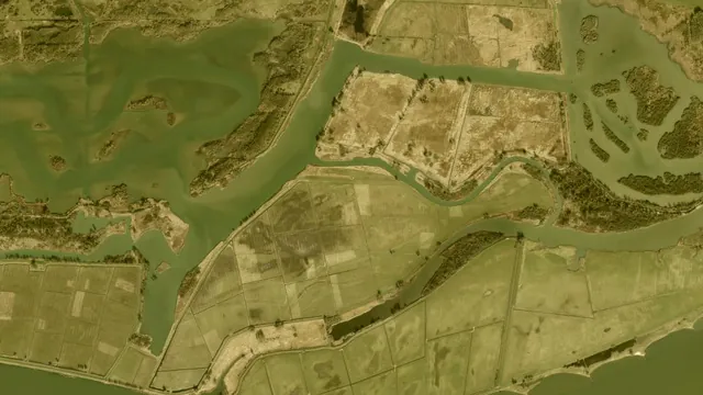 Luchtfoto van Gat van den Hengst