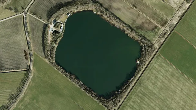 Luchtfoto van Gat van Dries