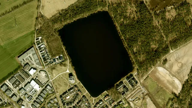 Luchtfoto van Gat van Waalre