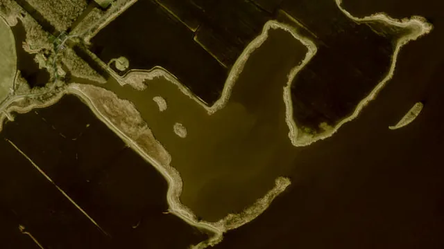 Luchtfoto van Gauwsterhoppen
