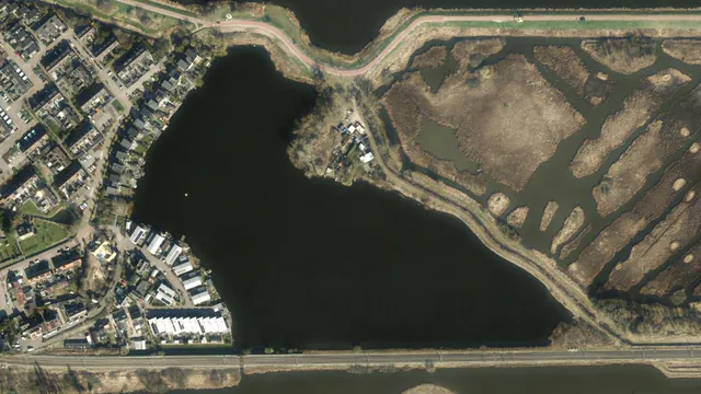 Luchtfoto van Groote Braak