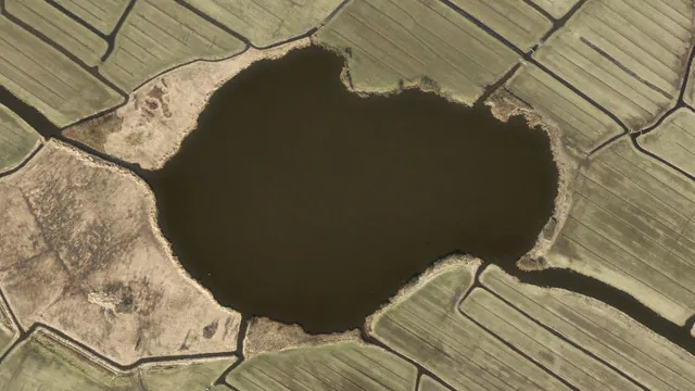 Luchtfoto van Groote Meer