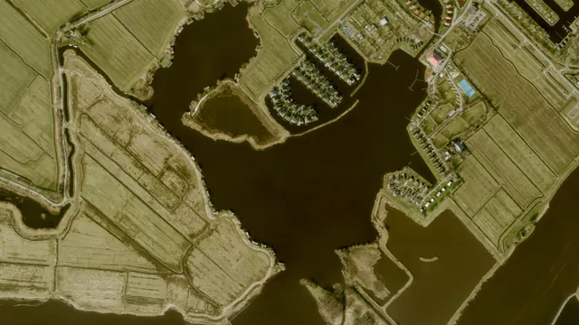 Luchtfoto van Groote Potten