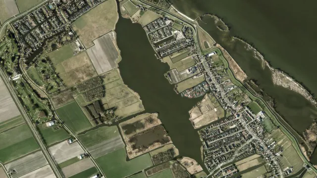 Luchtfoto van Groote Vliet