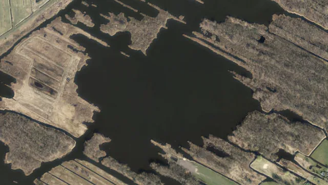 Luchtfoto van Grote Gat|Kleine Wijhe